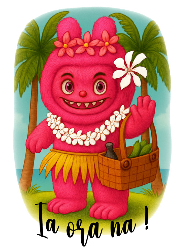 T-Shirt "Ia ora na ! (Bonjour !)