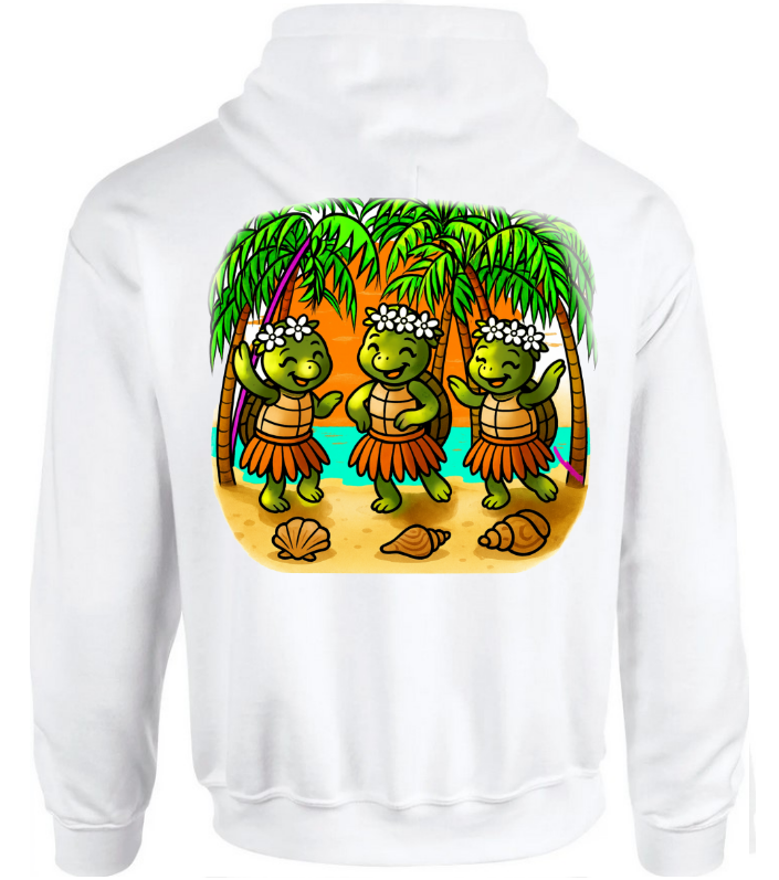 Sweat Shirt "Les 3 tortues danseuses"
