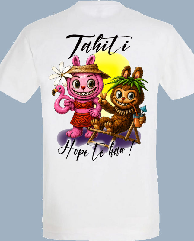 T-Shirt "Hope te hau" (Cool la vie !)
