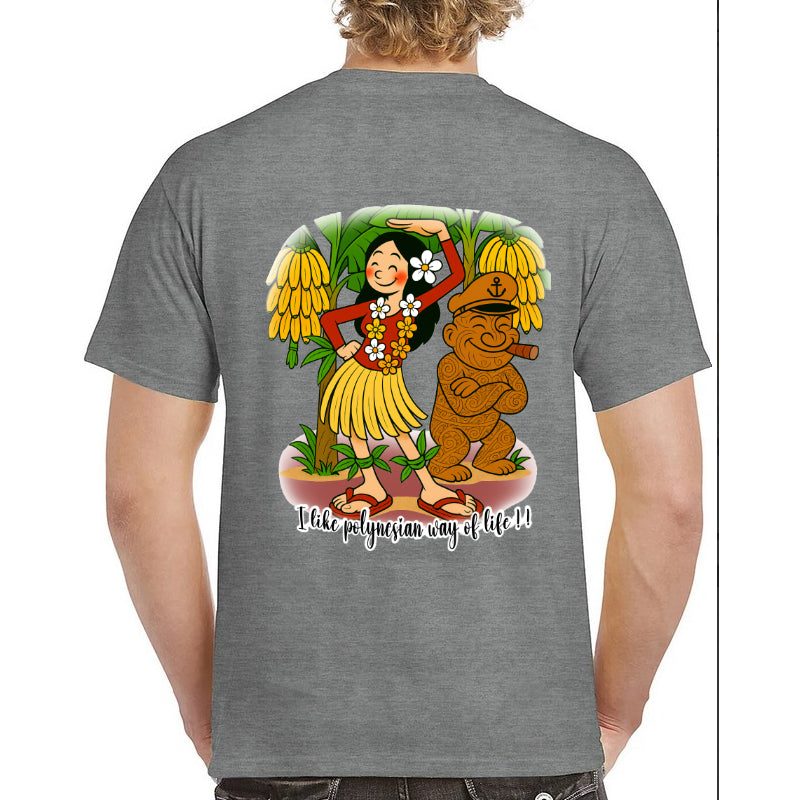 T-Shirt "OLIVE à TAHITI"