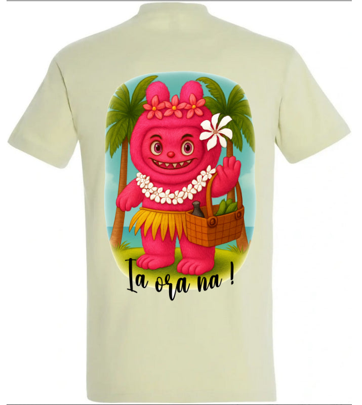 T-Shirt "Ia ora na ! (Bonjour !)
