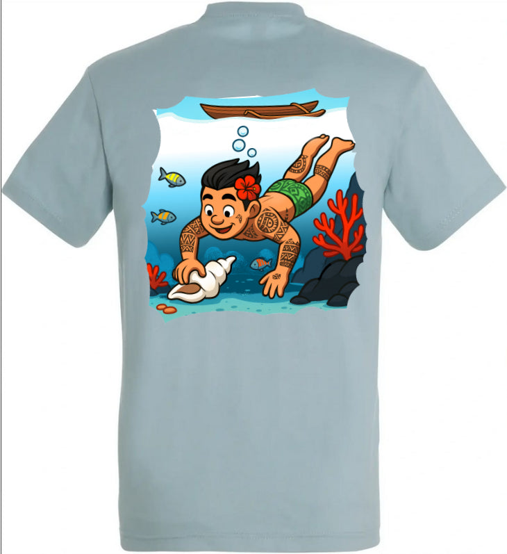 T-Shirt "Ta'ata paruru i raro i te pape"