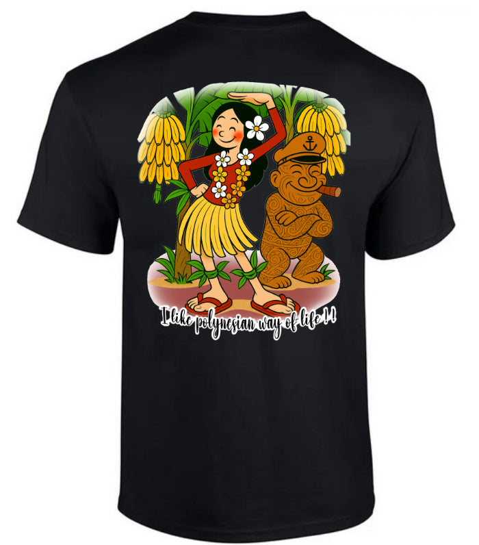 T-Shirt "OLIVE à TAHITI"