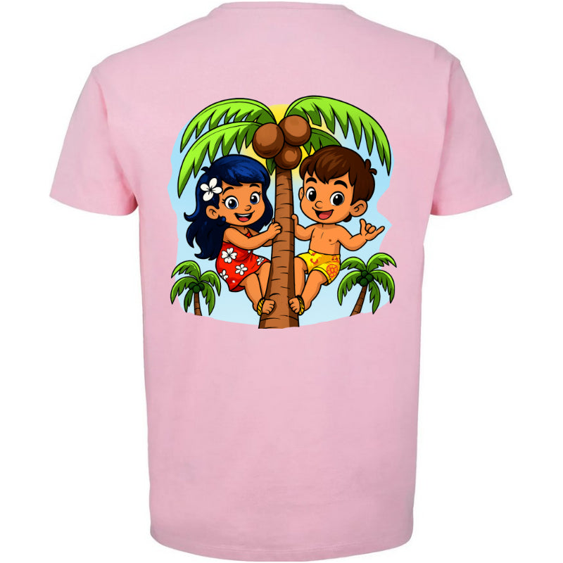 T-Shirt "Ua 'a'e i te niu !" Tu es monté sur le cocotier !