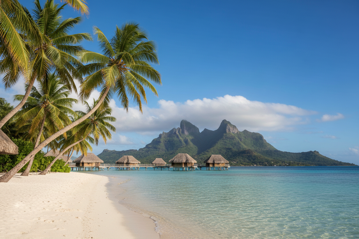 Polynésie française plage